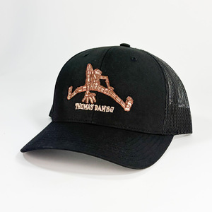 TROLL TRUCKER HAT BLACK: BIRK